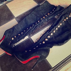 Christian louboutin Thigh High Boots